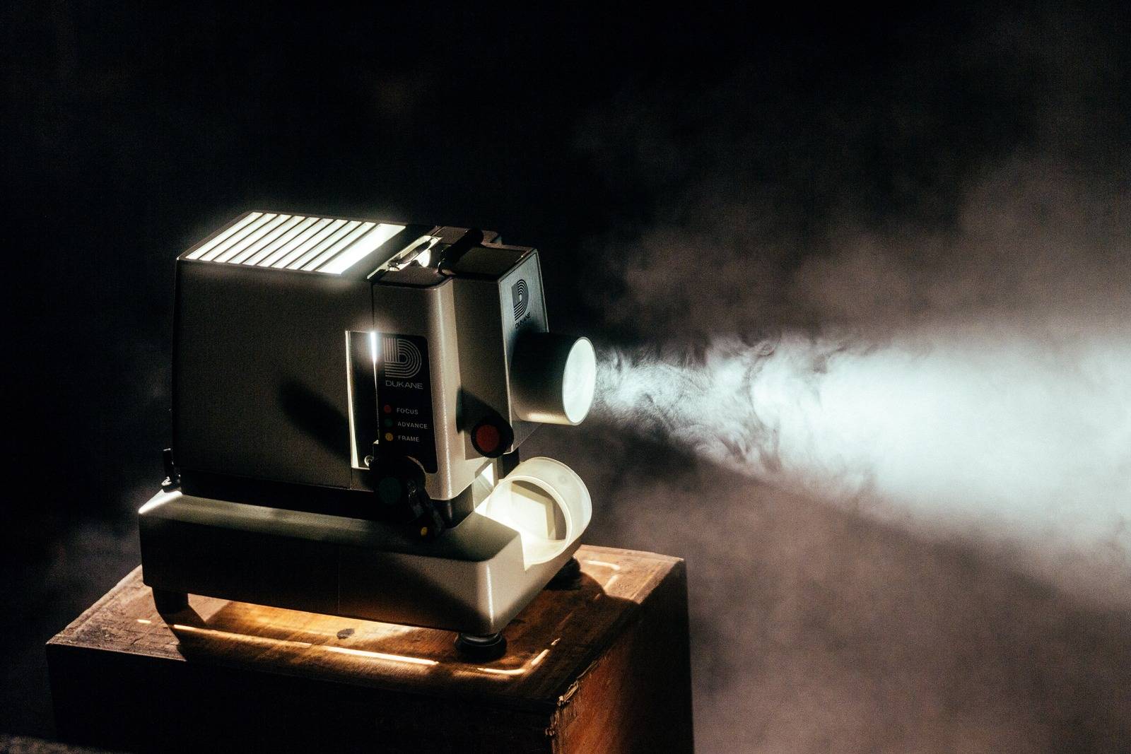 vintage movie projector