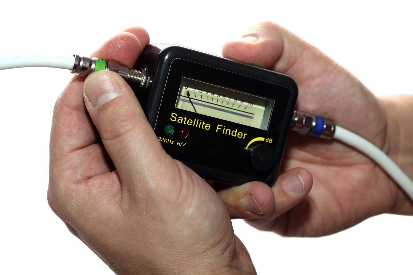 satellite signal strength meter